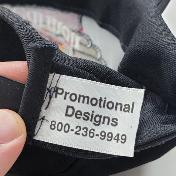 Vintage Red Baron Premiums Stearman Squadron Snapback Hat Flight Team Cap Pizza - Picture 9 of 9